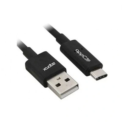 Image de Câble USB A 2.0 vers C approx! APPC39 1 m Noir