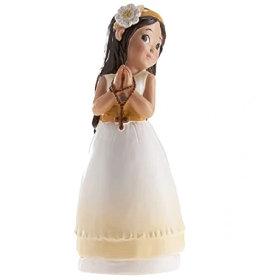 Afbeelding van Dekora 315113 eerste communie taartfiguur, 16 cm