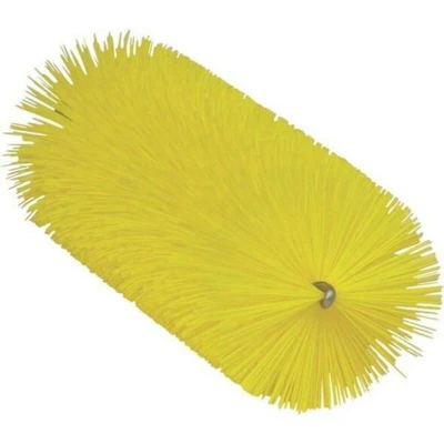 Afbeelding van Vikan Pijpborstels Medium Pijpborstel Voor Flexibele Kabel Met Polyester Vezels ø40x200mm Geel