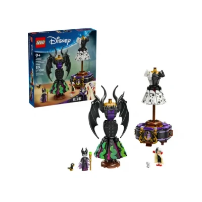 Afbeelding van LEGO® Disney Villains De jurken van Maleficent en Cruella Vil 43262