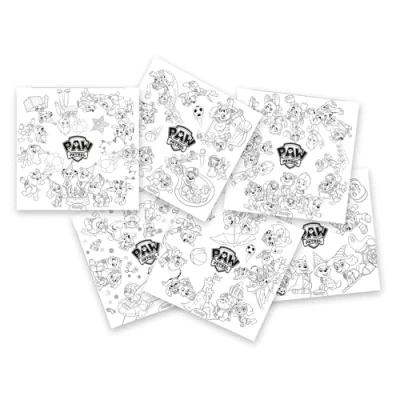 Afbeelding van Smoby Navulkleurplaten voor de creatieve kindertafel 10 Paw Patrol kleurplaten