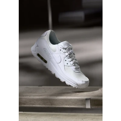 Afbeelding van Nike Sportswear AIR MAX 90 Sneakers laag, Heren, Maat: 39, White/pure platinum Leer en textiel