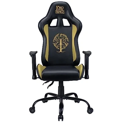 Image de Chaise gaming Pro Lord of the ring Noir et Or