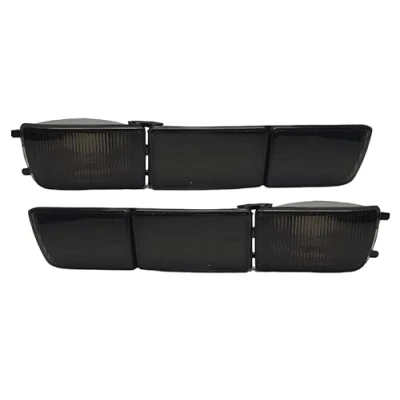 Afbeelding van Voor Golf 3 Vento Richtingaanwijzer Zwart Rook Voorbumper Mistlamp Cover