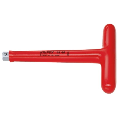 Afbeelding van Knipex 98 40 VDE T greep met buitenvierkant aansluiting 1000V AC 1/2&quot;