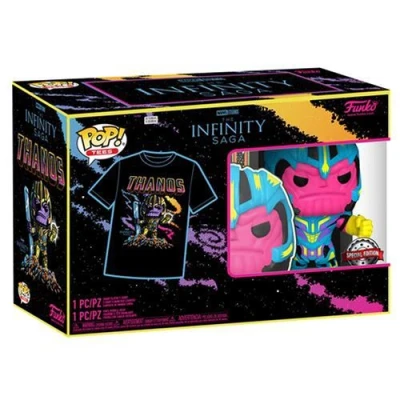 Image de FUNKO &amp;AMP; TEE: MARVEL THANOS (BLACKLIGHT) L