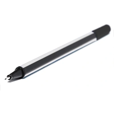 Afbeelding van Q CONNECT fineliner, 0,4 mm, driehoekig, zwart 1 pen
