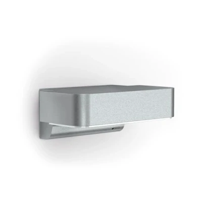 Afbeelding van Steinel LED AUSSENLEUCHTE L 800 SC SI 087555 buitenlamp met bewegingsmelder (wand) Zonder 7.5 W Zilver