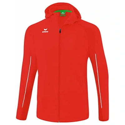 Afbeelding van Erima LIGA STAR trainingsjack met capuchon rood/wit