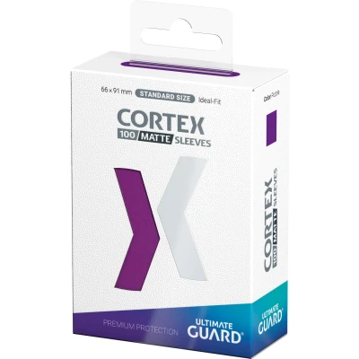 Afbeelding van Ultimate Guard Matte Cortex Sleeves: Purple (100 stuks)