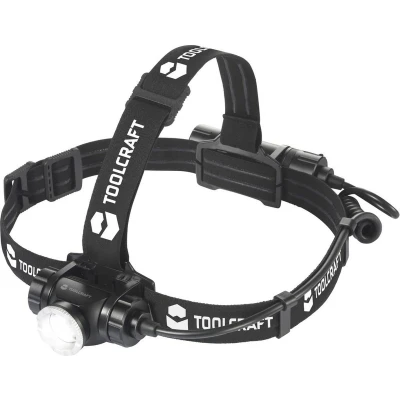 Afbeelding van TOOLCRAFT TO 7838472 Hoofdlamp SMD LED werkt op een accu 1000 lm 5.5 h