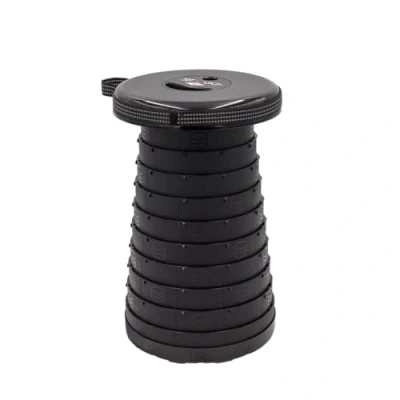 Afbeelding van Wedo SITTOGO®NXT PP Tabouret télescopique de camping certifié TÜV &amp; GS troisième génération amélioré poids 1,06 kg capacité charge 150 couleur noir