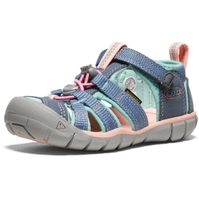 Afbeelding van Keen Seacamp II Older Kids Sandalen Flint Stone/Ocean Wave Maat 37