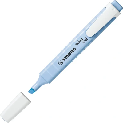Afbeelding van STABILO swing cool markeerstift, cloudy blue markeerstift