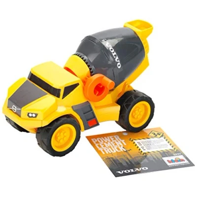 Afbeelding van Klein Toys Volvo Power cementwagen 23x11x14,5 cm schaal 1:24 geel zwart