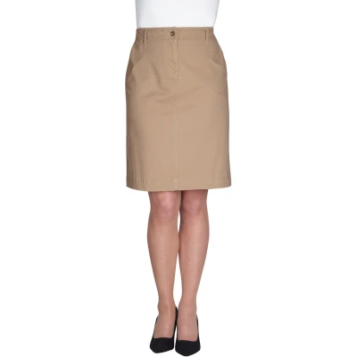 Afbeelding van Brook Taverner Austin chino Skirt BT2302 Beige