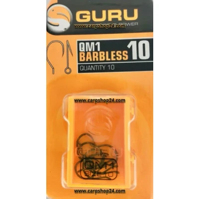 Afbeelding van Guru QM1 Barbless (10pcs) Maat : 10