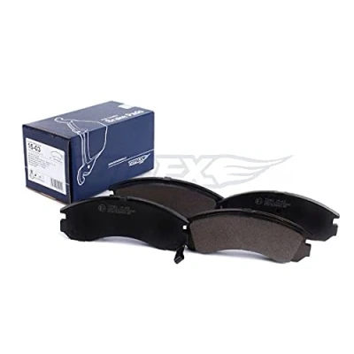 Afbeelding van TOMEX brakes TX 15 03 Remblokkenset Vooras Met akoestische slijtagewaarschuwing MITSUBISHI: Outlander 3, 2 SUV, Lancer 8 Limousine