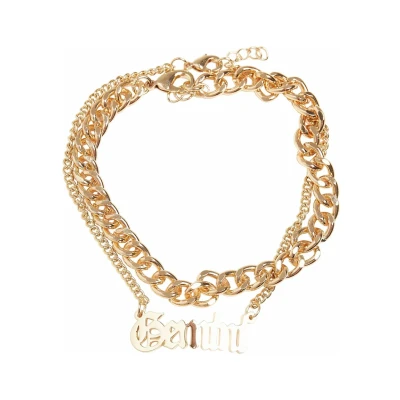 Afbeelding van Urban Classics Enkelbandjes, Dames, Maat: S/M, Gemini