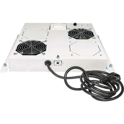 Afbeelding van Intellinet 712781 19 inch 2 x Ventilator voor patchkast 1 HE Grijs