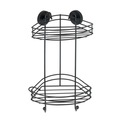 Image de Etagère D&#039;angle Wenko Vacuum loc Noir