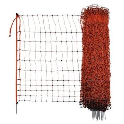 Afbeelding van Clôture pour poules 106 cm, 50m, MS Schippers, Orange Convient aux l&#039;élevage d&#039;animaux