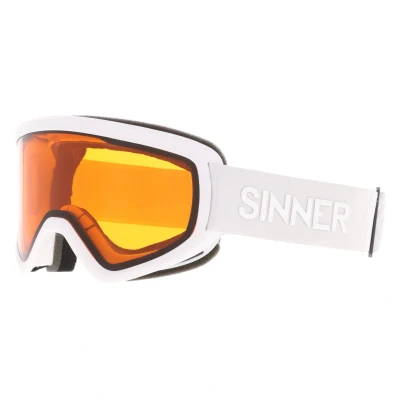 Afbeelding van Sinner ESTES skibril Wit Oranje Lens