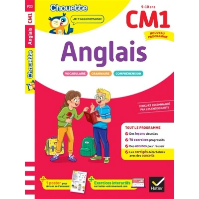 Image de Anglais CM1 Cahier de soutien nouveau programme