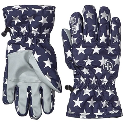 Afbeelding van Barts Basic Skihandschoenen Kids Unisex Blue Stars Maat 5 (circa 8 10 jaar)