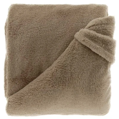 Afbeelding van Unique Living Plaid Justin Taupe 220x240cm