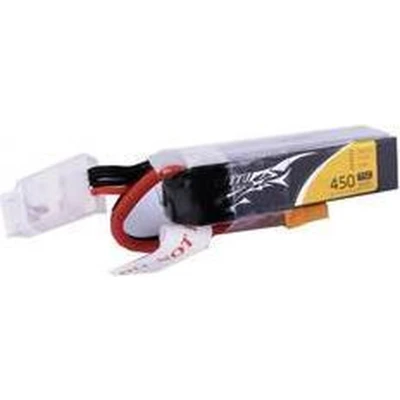 Afbeelding van Tattu LiPo accupack 11.1 V 450 mAh Aantal cellen: 3 75 C Softcase XT30