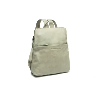 Afbeelding van The Chesterfield Brand Leren Vrije tijd Rugzak Bern Backpack Ocean Blue Kaki