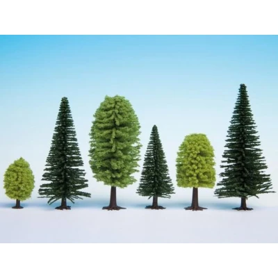 Afbeelding van NOCH Hobby 32811 Set bomen Gemengd bos 35 tot 90 mm 25 stuk(s)