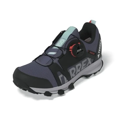 Afbeelding van Adidas Terrex Agravic Trail Unisex Outdoorschoenen voor kinderen, Maat: 37 1/3, Pure teal/white/core black Imitatieleer/ textiel