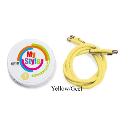 Image de Casco Crystal Strip MyStyle Swarovski Jaune Reflective 2