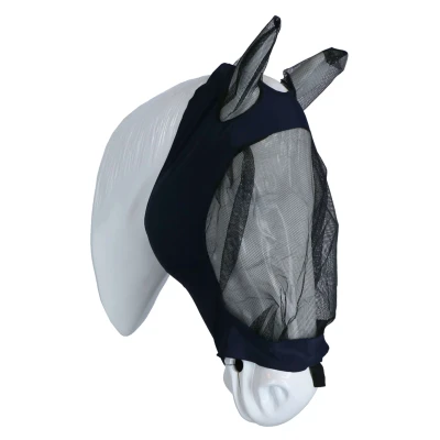Afbeelding van Weatherbeeta Vliegenmasker Deluxe Stretch met Oren Navy/Zwart Full