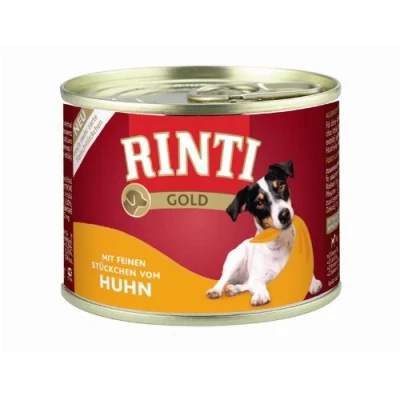 Afbeelding van 24x185g Gold Kip RINTI Hondenvoer