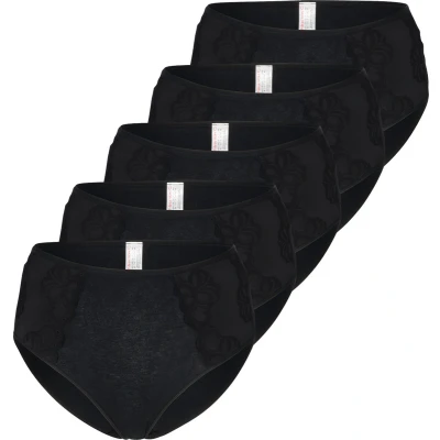 Afbeelding van Nina von C Dames taille pants 5 pack Basic