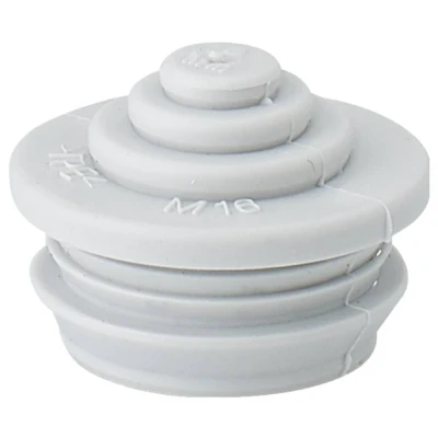 Afbeelding van Hensel STM 16 Insteeksteun Plaatdikte (max.): 4 mm Lichtgrijs 1 stuk(s)