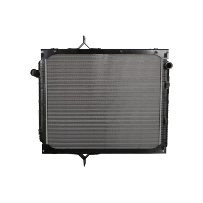 Afbeelding van THERMOTEC D7RV016TT Radiateur Aluminium voor voertuigen met/zonder airco 810 689 48 Met toebehoren Handgeschakeld Koelribben gesoldeerd