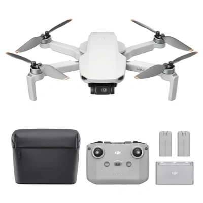 Afbeelding van DJI Mini 4K Fly More Combo drone 10 km bereik 31 min vliegtijd Minder dan 249 g, Klasse C0 certificering