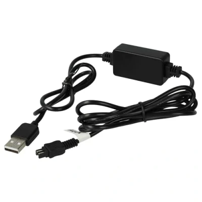 Afbeelding van vhbw USB oplaadkabel compatibel met Sony DCR HC18, HC18E, HC19, HC19E, HC21E, HC17E, HC21, HC20, HC20E camera, camcorder, zwart
