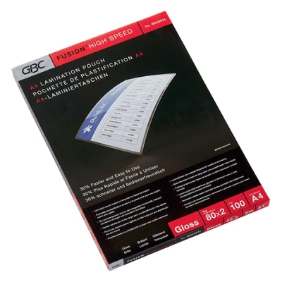 Image de GBC HighSpeed Pouch Pack de 100 clair pochettes plastifiées