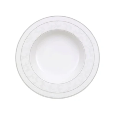 Afbeelding van Villeroy &amp; Boch Gray Pearl Diep Bord 24 Cm Gebroken Wit