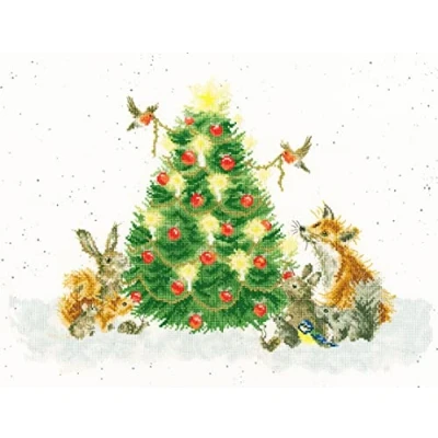 Afbeelding van Borduurpakket Oh Christmas Tree Bothy Threads
