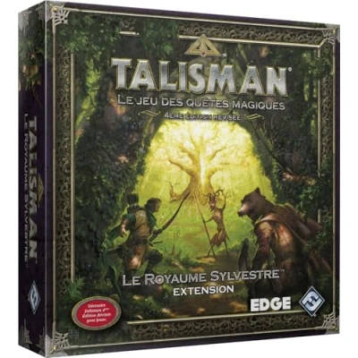 Image de Edge Talisman Le Jeu des quêtes magiques Extension Royaume Sylvestre 4ème édition révisée de société