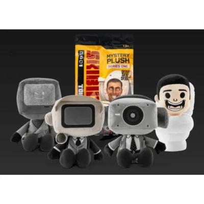 Afbeelding van SKIBIDI Toilet Mystery Plush om te verzamelen, verzamelobjecten, officieel gelicentieerd toiletproduct