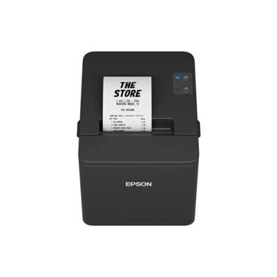 Image de Epson TM T20IV (101) Imprimante de reçus thermique en ligne Rouleau (7,95 cm) 203 x ppp jusqu&#039;à 250 mm/sec USB, série outil coupe Cutter pour partielle noir
