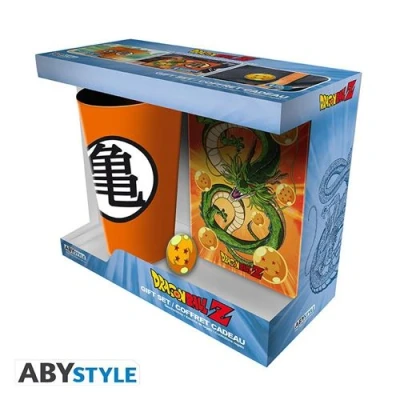 Image de Coffret Cadeau Dragon Ball Verre Xxl Pins Carnet