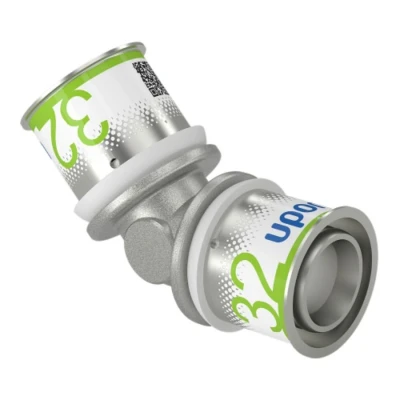 Afbeelding van Uponor S Press Plus perskoppeling knie 32 45